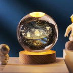 Space Themed Solar System Crystal Ball LED Night Light