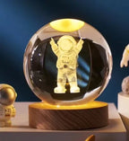 Space Themed Solar System Crystal Ball LED Night Light